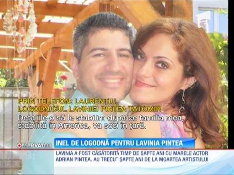 Inel de logodnă pentru văduva lui Adrian Pintea