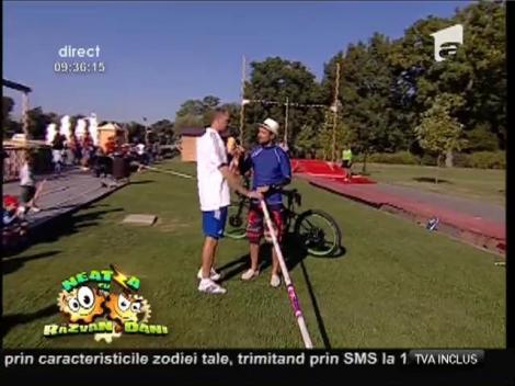 Demonstrație de săritură cu prăjina