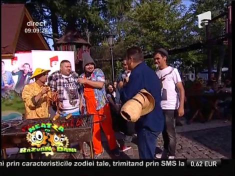 Nea Mărin face ordine cu bățul la Neatza!