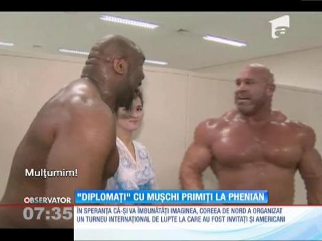 Americani cu mușchi la Phenian