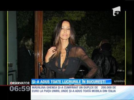Mădălina Ghenea şi-a cumpărat un duplex în București