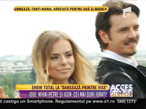 Jojo, Mihai Petre şi Igor Munteanu, cei mai duri juraţi de la "Dansează printre vise"