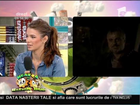 Actriţa-fotomodel Iulia Cârstea, viață de poveste