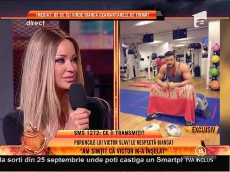 Bianca Drăgușanu: "Am simțit că Victor m-a înșelat!"