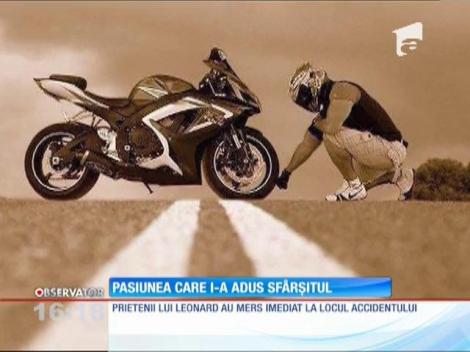 Un tânăr a murit după ce a pierdut controlul motocicletei