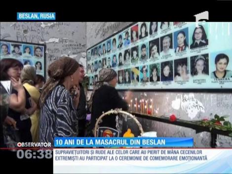 10 ani de la masacrul din Beslan