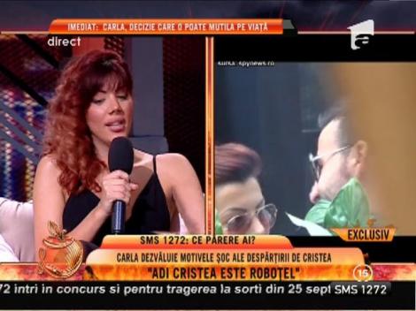 Carla, fosta iubită a lui Adi Cristea: "Nu este atât de grozav la pat!"