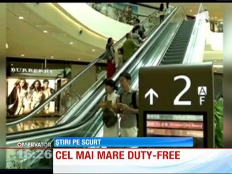 Cel mai mare duty-free din lume
