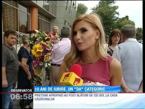 UPDATE / Anamaria Stancu şi Tudor Ionescu, jumătatea trupei Fly Project, s-au căsătorit