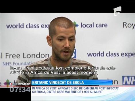 Britanic vindecat de Ebola