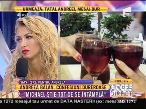 Andreea Bălan: "Nu este nicio cale de împăcare"
