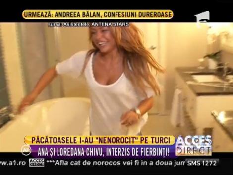 Atenţie! Imagini interzise cardiacilor! Ana Mocanu şi Loredana Chivu, periculos de sexy!