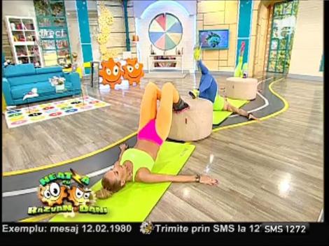 Flavia Mihășan e HOOOT! Te învață cele mai bune mișcări de fitness!