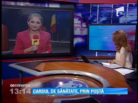 Cardul de sănătate, prin poştă