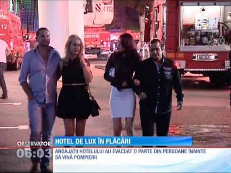 Hotel de lux în flăcări