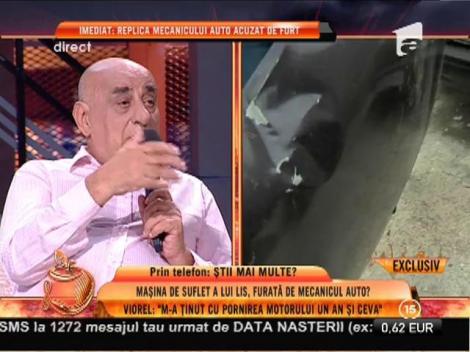 Viorel Lis: "Vroiam să-i las mașina moștenire fetei mele!"
