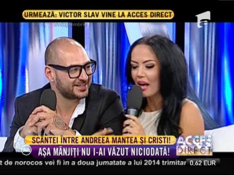 Cristi şi Andreea Mantea trăiesc o dragoste ca în filme