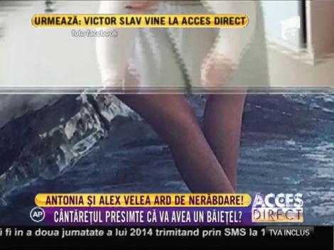 Alex Velea pare nerăbdător să fie tătic!