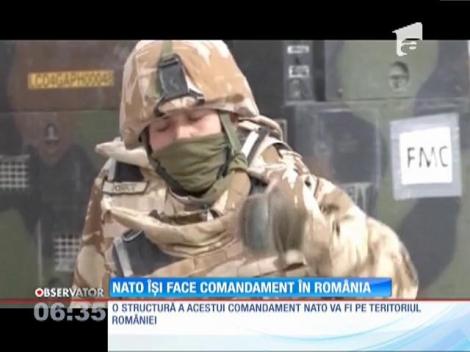 NATO își face conmandament în România