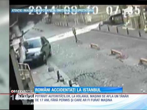 Doi români accidentaţi la Instanbul