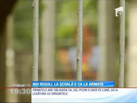 Noi reguli pentru elevi