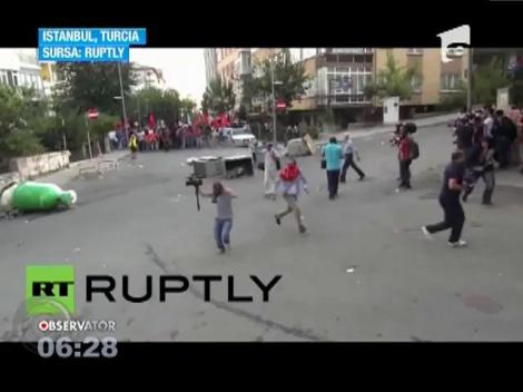 Proteste violente în Istanbul