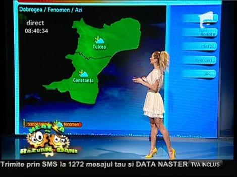 Flavia prezintă VREMEA: ”Soarele va fi generos!”