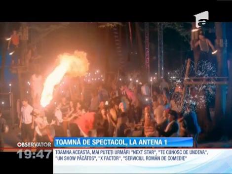 Toamnă de spectacol, la Antena 1