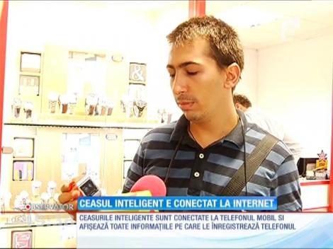 Ceasul inteligent e conectat la internet
