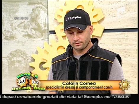 Cătălin Cornea, dresor şi specialist în comportament canin