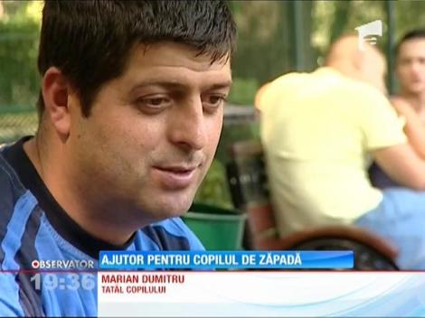 Ajutor pentru ”copilul de zăpadă” din Făgăraş