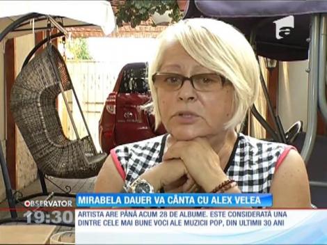 Mirabela Dauer va cânta cu Alex Velea şi Antonia