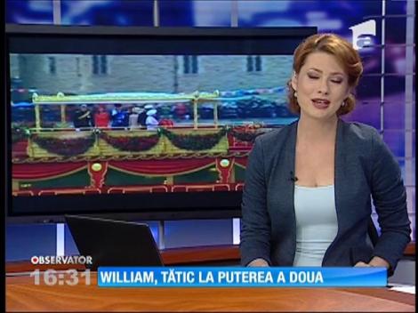Prinţul William s-a declarat fericit că va deveni din nou tată