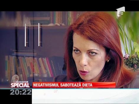 Special! Negativismul sabotează dieta