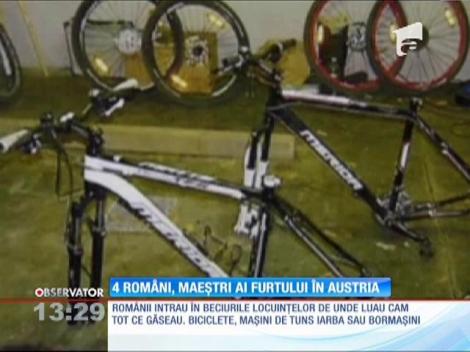 4, români, maeştri ai furtului în Austria