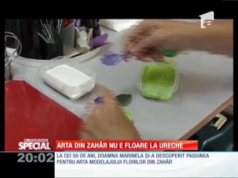 Special! Arta florilor de zahăr