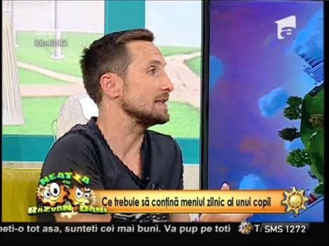 Ce trebuie să conţină meniul zilnic al unui copil