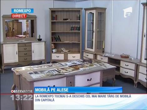 Mobilă pe alese la Romexpo