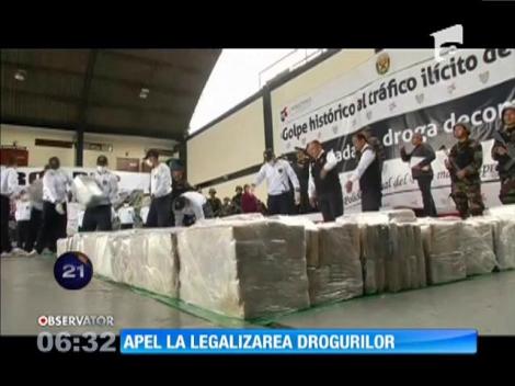 Apel la legalizarea drogurilor