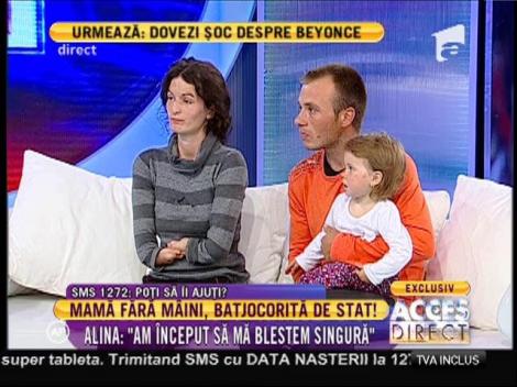 Alina, femeia care s-a născut fără mâini: "M-am lăsat de școală pentru că nu mă puteam deplasa!"