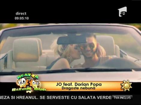 Premieră! JO feat. Dorian Popa - "Dragoste nebună"