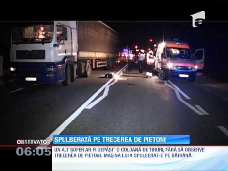 Accident cumplit în Constanţa: Bătrână spulberată pe trecerea de pietoni