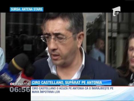 Ciro Castellano o acuză pe Antonia că îşi învrăjbeşte fiica împotriva tatălui ei
