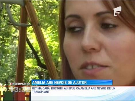O boală încă necunoscută îi afectează rinichii şi ficatul Ameliei