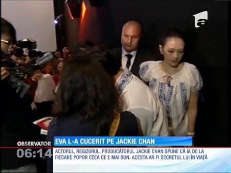 Eva l-a cucerit pe Jackie Chan