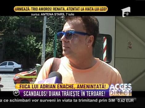 Fiica lui Adrian Enache este ameninţată în continuare