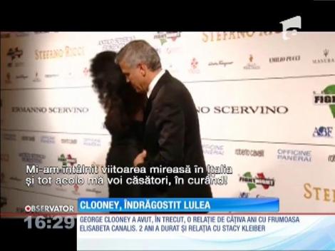 George Clooney, gest extrem de romantic pentru viitoarea lui soție