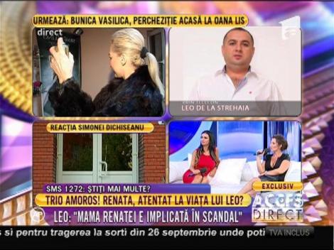 Leo de la Strehaia: "Am avut o relație cu mama Renatei!"
