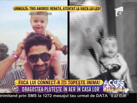 Connect-R, un tată exemplar: I-a cumpărat fetiței lui tobe și o pregătește să-i calce pe urme!