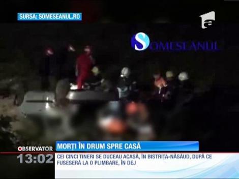 Trei tineri au murit în drum spre casă